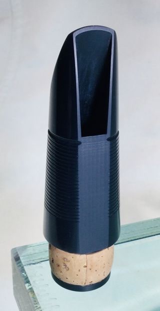 Image: si b clarinet mouthpiece for German system clarinet